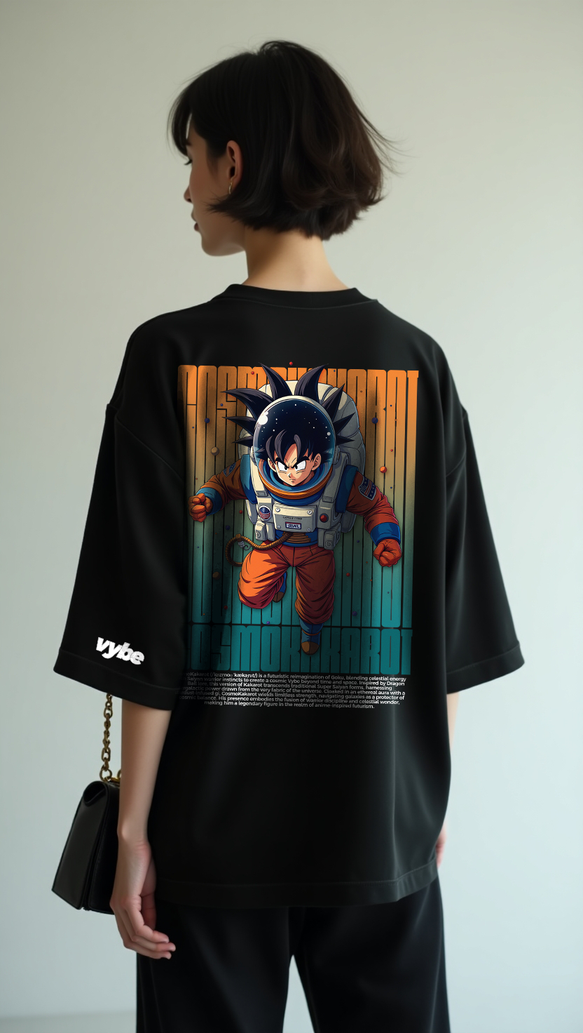 Goku The Cosmo Kakarot Oversized T-Shirt for Women
