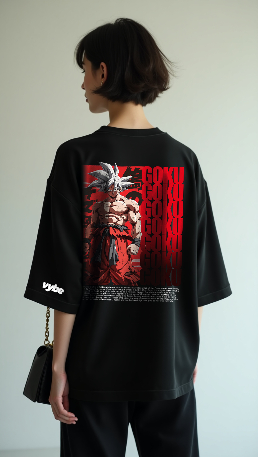 Goku Oversized T-Shirt for Women