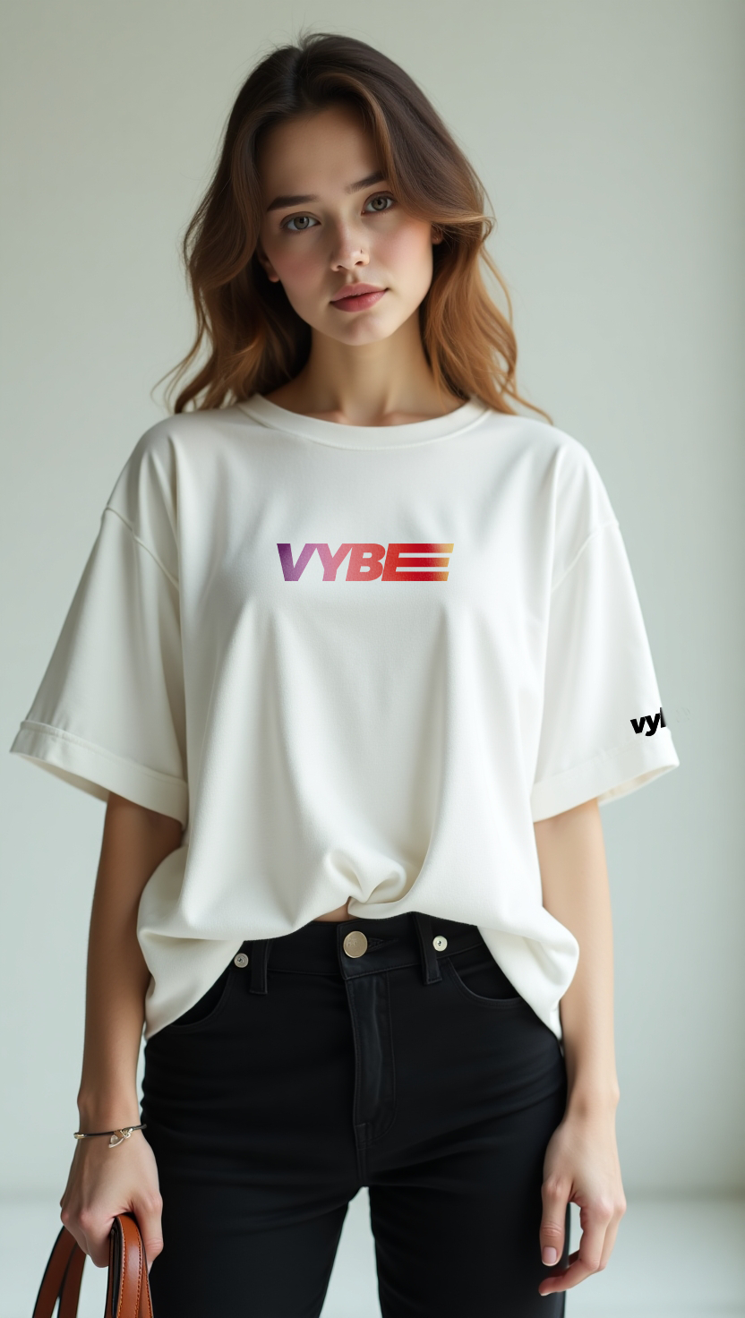 Sanskaari Naari Oversized T-Shirt for Women