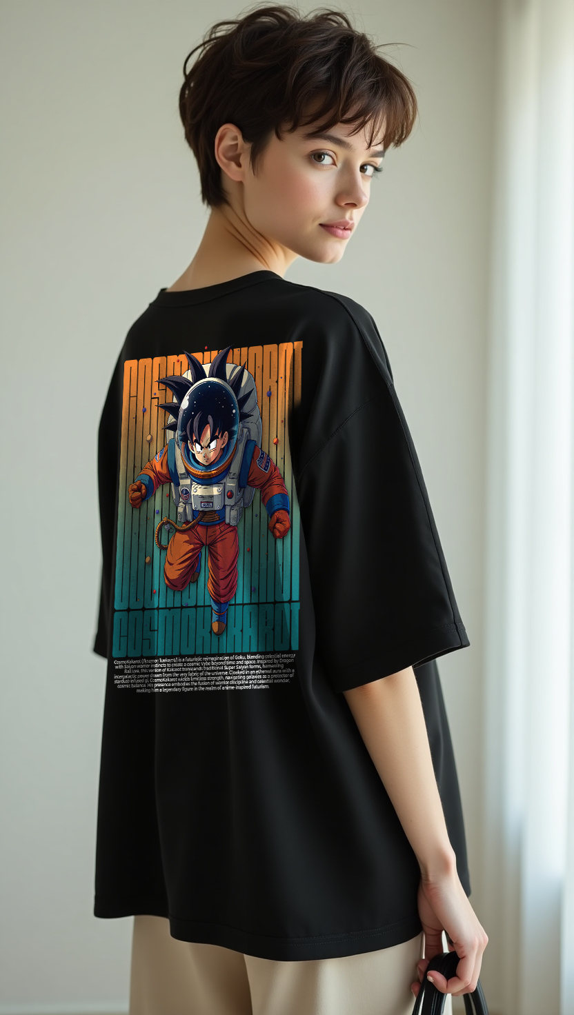 Goku The Cosmo Kakarot Oversized T-Shirt for Women
