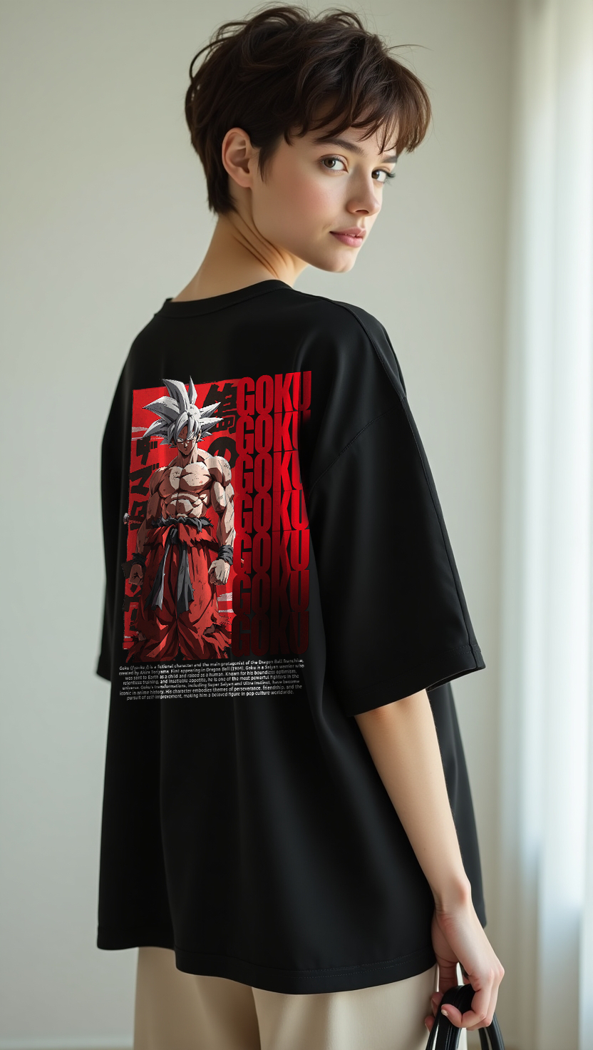 Goku Oversized T-Shirt for Women