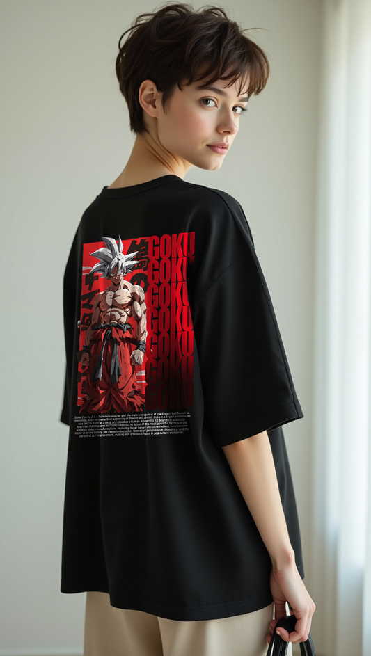 Goku Oversized T-Shirt for Women